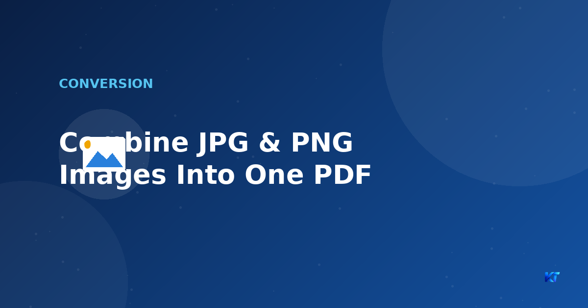 Photos being combined into a single PDF